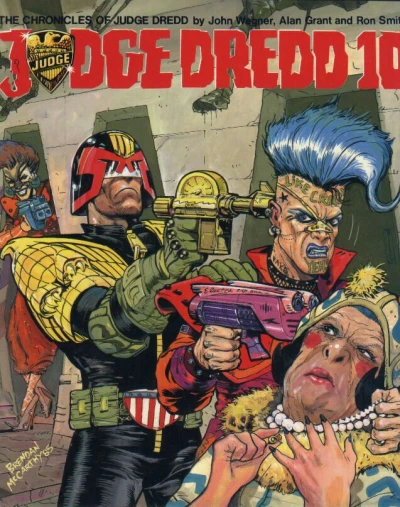 Cover of Judge Dredd 10