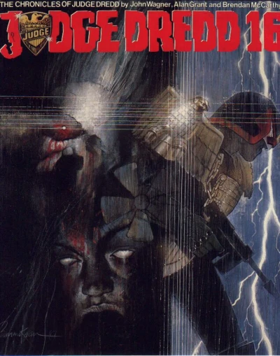 Cover of Judge Dredd 16