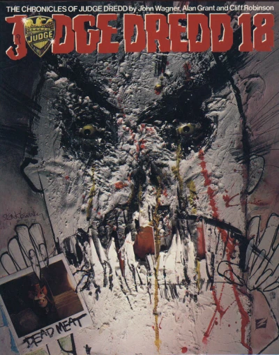 Cover of Judge Dredd 18