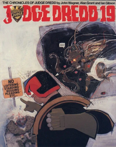 Cover of Judge Dredd 19