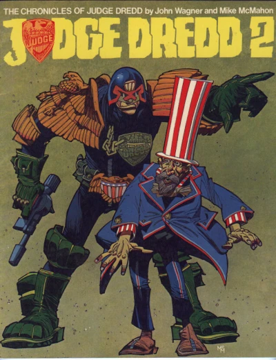 Cover of Judge Dredd 2