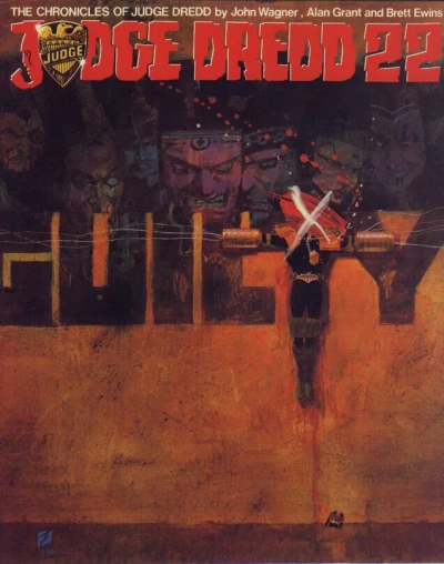 Cover of Judge Dredd 22