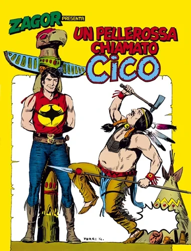 Cover of Un pellerossa chiamato Cico