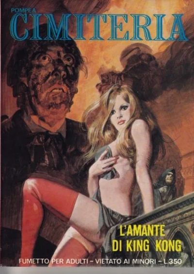 Cover of L'amante di King Kong