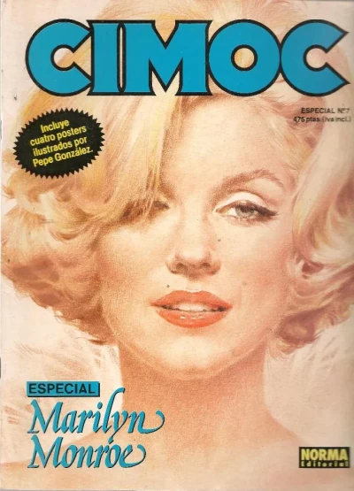 Cover of Especial Marilyn Monroe