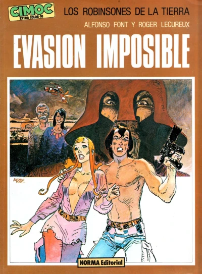 Cover of Los Robinsones de la Tierra: Evasión imposible