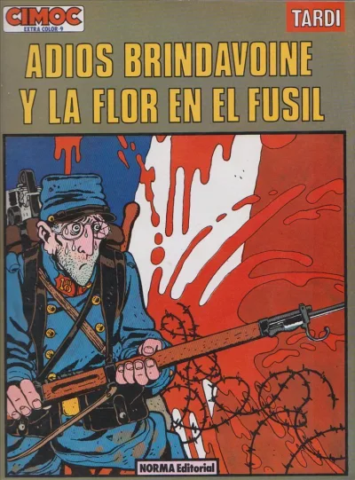 Cover of Adiós Brindavoine - La flor en el fusil