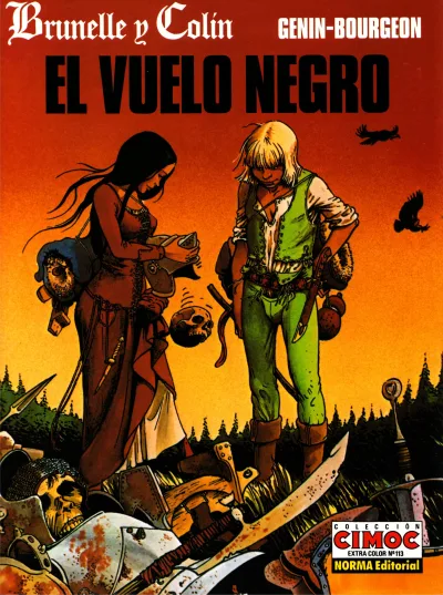 Cover of Brunelle y Colin 1: El vuelo negro
