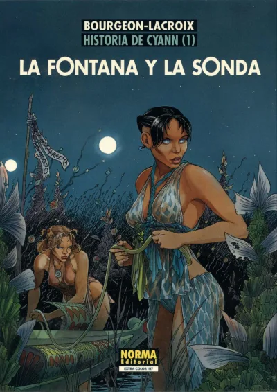 Cover of Historia de Cyann 1: La fontana y la sonda