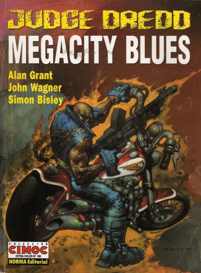 Cover of Judge Dredd: Megacity blues