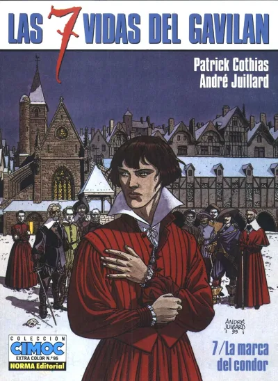 Cover of Las 7 vidas del gavilán 7: La marca del cóndor