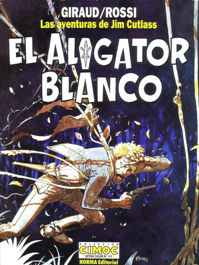 Cover of Las aventuras de Jim Cutlass 3 :El aligator blanco