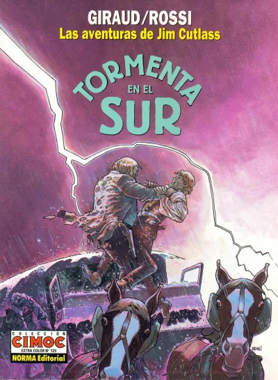 Cover of Las aventuras de Jim Cutlass 4: Tormenta en el sur