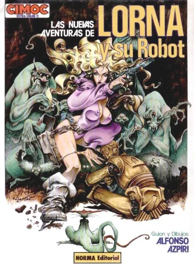 Cover of Las nuevas aventuras de Lorna y su Robot