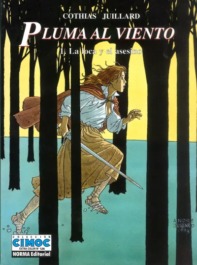 Cover of Pluma al viento 1: La loca y el asesino