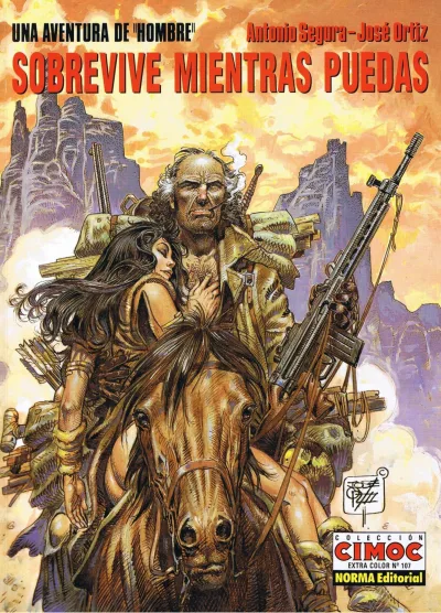 Cover of Una aventura de "Hombre" 6: Sobrevive mientras puedas