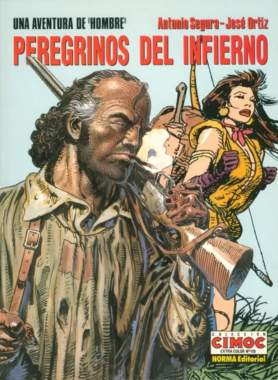Cover of Una aventura de "Hombre" 7: Peregrinos del infierno