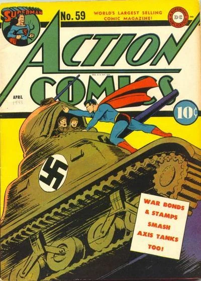 Cover of Cinderella - a la Superman!; Fiddler's Fee!; Sky Knights of Malta; Missive for Mussolini; The Phantom Warriors!; Crime Takes a Detour