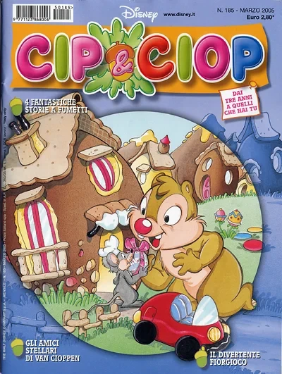 Cover of Le avventure del prof. Van Cioppen - Cip & Ciop e il problema della metà