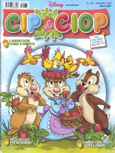 Cover of Le avventure del prof. Van Cioppen - Cip & Ciop e il profumo della nostalgia