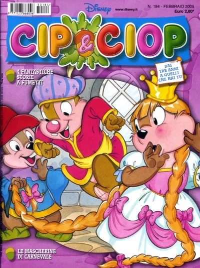 Cover of Le avventure del prof. Van Cioppen - Cip & Ciop e la festa delle torte volanti