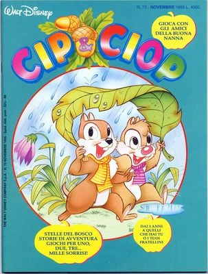 Cover of Cip & Ciop e la ricerca del tesoro