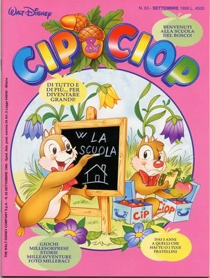 Cover of Cip & Ciop e i pensieri di... grandezza