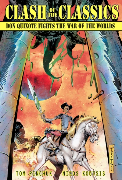 Cover of Don Quixote Fights the War of the Worlds