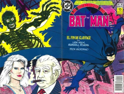 Cover of La Sombra de Bat Man: El Fin de Clayface