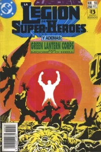 La legion of Super-Heroes y Ademas: Green Lantern Corps