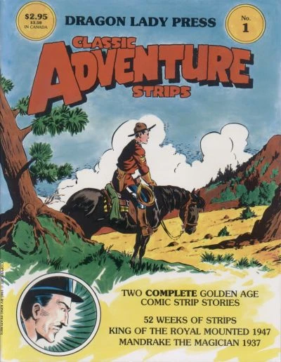 Cover of Dragon Lady Presents Classic Adventure Strips