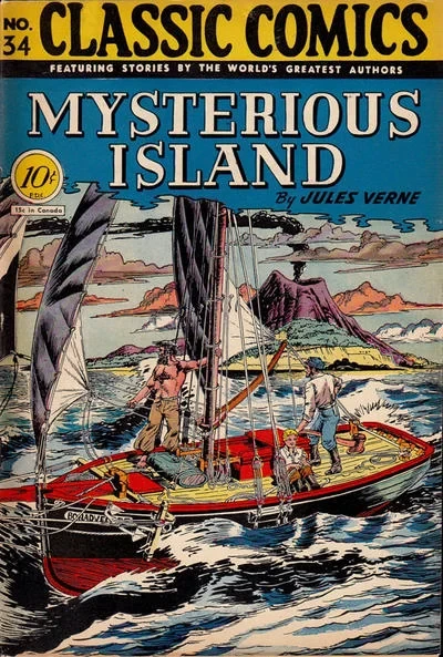 Cover of The Mysterious Island