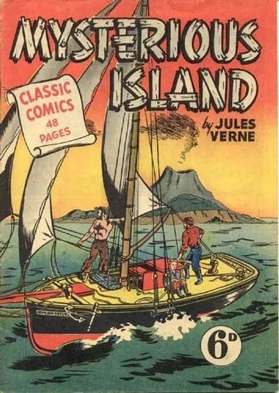 Cover of Mysterious Island