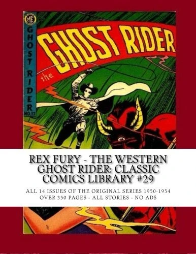 Cover of Rex Fury - The Western Ghost Rider