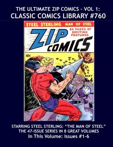 Cover of The Ultimate Zip Comics - Vol 1