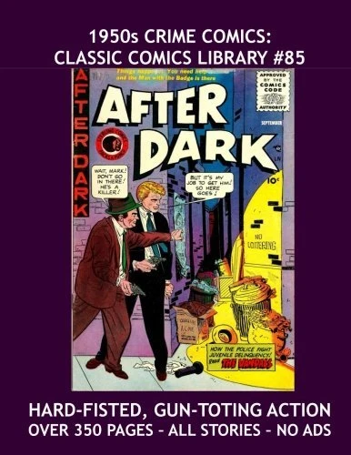 Cover of 1950s Crime Comics