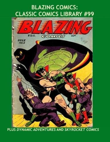 Cover of Blazing Comics