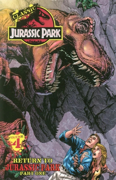 Cover of Return To Jurassic Park Part One