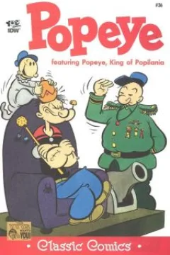 King Popeye of Popilania; Pappy's Spook; The Atomic Brain!