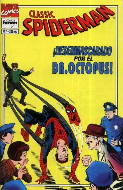 Cover of ¡Desemascarado por el Dr. Octopus!