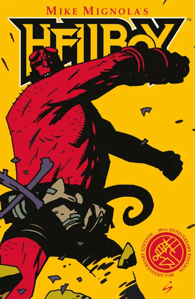 Cover of Hellboy 30th anniversary edition