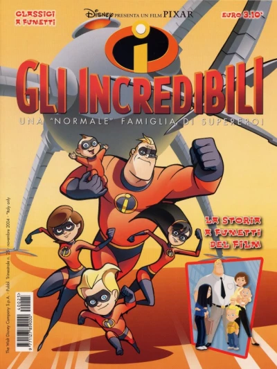 Cover of Gli Incredibili