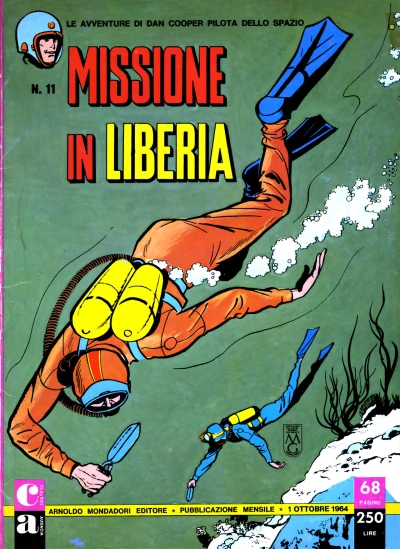 Cover of Dan Cooper; Missione in Liberia