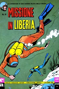 Dan Cooper; Missione in Liberia