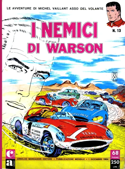 Cover of Michel Vaillant: I nemici di Warson