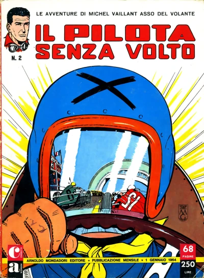 Cover of Michel Vaillant: Il pilota senza volto