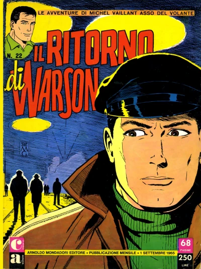 Cover of Michel VAillant: Il ritorno di Warson