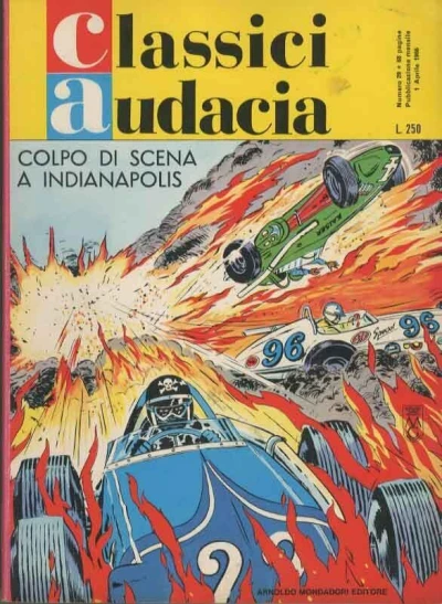 Cover of Michel Vaillant: Colpo di scena a Indianapolis
