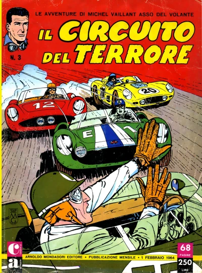 Cover of Michel Vaillant: Il circuito del terrore