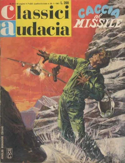 Cover of Tanguy e Laverdure: Caccia al missile